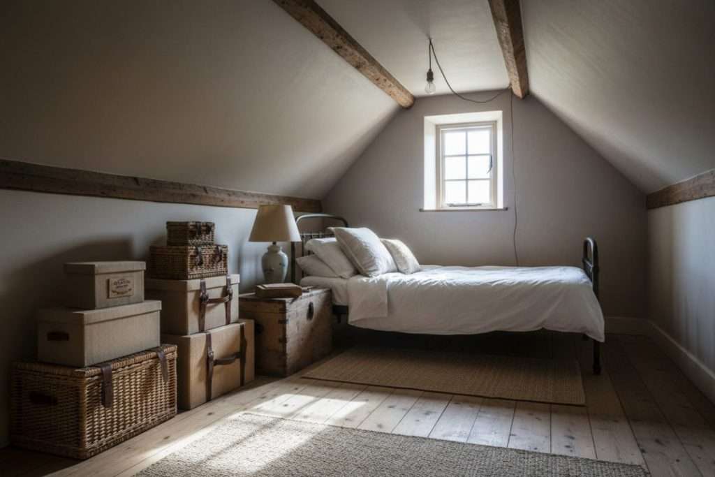 Chambre sous comble très bas : aménager et optimiser l’espace
